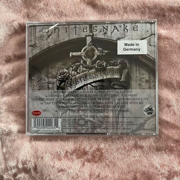 Whitesnake Restless Heart CD 25th Anniversary German Rhino Records 2021 New Rare - Picture 3 of 3